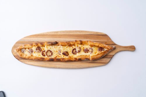 Sujuk and Cheese Pide