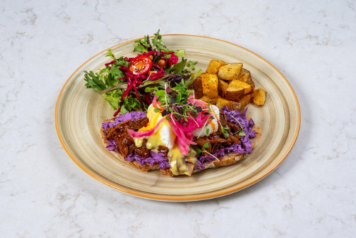 BBQ Pulled Lamb Toast