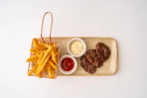 Kofte (3pcs) with French Fries*