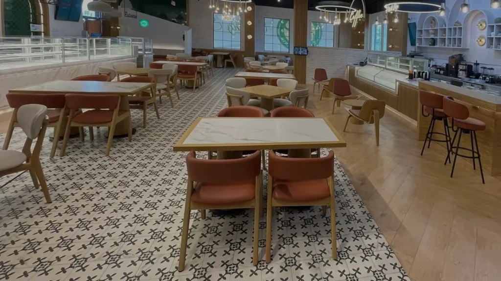 Moda Cafe & Bakery dining experience