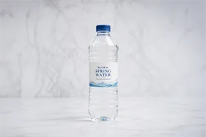 Natural Spring Water Plastic Bottle