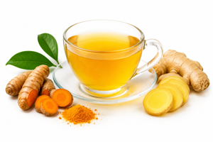 Organic Turmeric Ginger Green Tea