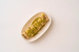 Pistachio Halva Plate