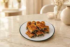 Spinach Roll Pastry (Sariyer Boregi)