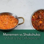 Menemen vs shakshuka comparison featuring authentic Turkish and Mediterranean dishes.
