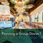 Planning a group dinner reservation at Moda Cafe for memorable gatherings.