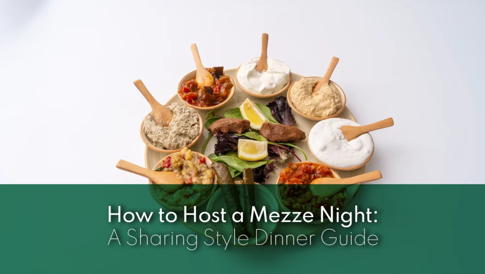 How to host a mezze night with delicious Mediterranean dishes and shared moments.